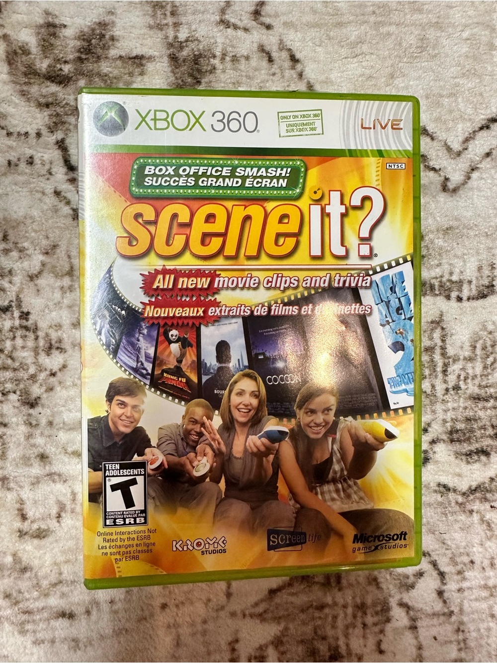 Scene It? All New Movie Clips and Trivia for Xbox 360